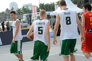 Team Lithuania. 2013 FIBA 3x3 U18 World Championships. 3x3 Game.