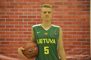 Kristupas Zemaitis. Team Lithuania. 2013 FIBA 3x3 U18 World Championships.