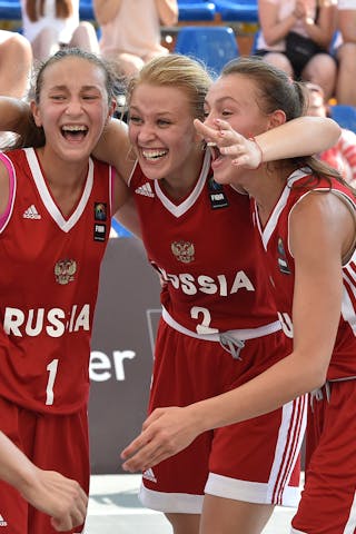 Spain v Russia, 2016 FIBA 3x3 U18 European Championships - Women, Last 8, 11 September 2016