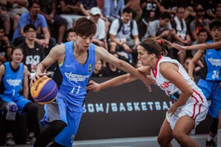 11 Yu-chun Chen (TPE) - Spain v Chinese Taipei, 2016 FIBA 3x3 World Championships - Women, Pool, 11 October 2016