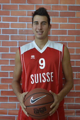 Cyril Baechler. Team Switzerland. 2013 FIBA 3x3 U18 World Championship