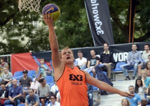 #7 Ovnik Gasper, Team Trbovlje, FIBA 3x3 World Tour Lausanne 2014, day 1, 29. August.