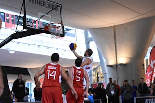 11 Dusan Domovic Bulut (SRB) - Serbia v Turkey, 2016 FIBA 3x3 European Championships Qualifier Netherlands - Men, Pool, 1 July 2016