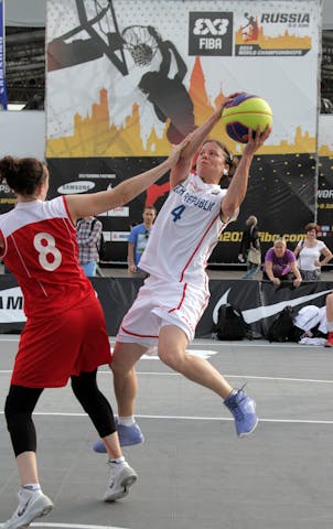 #4 Veronika Bortelová. Team Czech Republic. 2014 FIBA 3x3 World Championships Women.