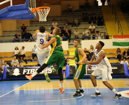 9 Desmonts Clément (FRA) - Czech Republic v France, 2016 FIBA 3x3 U18 European Championships Qualifiers Hungary - Men, Last 8, 17 July 2016