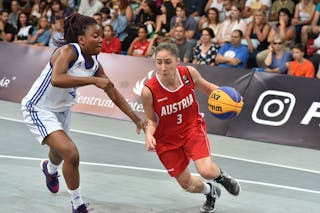3 Michaela Wildbacher (AUT) - France v Austria, 2016 FIBA 3x3 U18 European Championships - Women, Pool, 10 September 2016