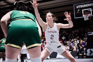 2 Katherine Plouffe (CAN) - Canada vs Australia