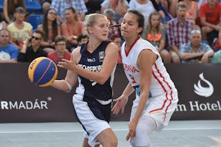 9 Terezie Frgalová (CZE) - Spain v Czech Republic, 2016 FIBA 3x3 U18 European Championships - Women, Pool, 10 September 2016