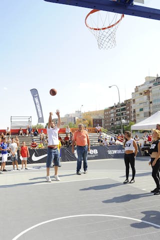 Day 2 of the 2012 FIBA 3x3 World Tour Madrid Masters. 08 September 2012.
