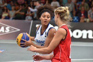 France v Austria, 2016 FIBA 3x3 U18 European Championships - Women, Pool, 10 September 2016