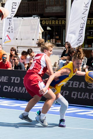 44 Gabriela Marginean (ROU) - Romania v Belarus, 2016 FIBA 3x3 European Championships Qualifiers Andorra - Women, Last 8, 26 June 2016