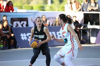 Spain v New Zealand, 2016 FIBA 3x3 U18 World Championships - Women, Pool, 3 June 2016