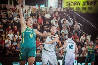 10 Kelly Bowen (AUS) - Macau v Australia, 2016 FIBA 3x3 World Championships - Women, Pool, 13 October 2016