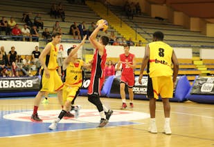 7 Lukáš Bukovjan (CZE) - Czech Republic v Belgium, 2016 FIBA 3x3 U18 European Championships Qualifiers Hungary - Men, Final, 17 July 2016