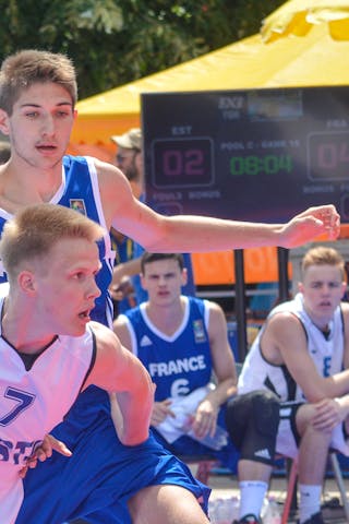 Estonia v France, 2015 FIBA 3x3 U18 World Championships - Men, Pool, 6 June 2015