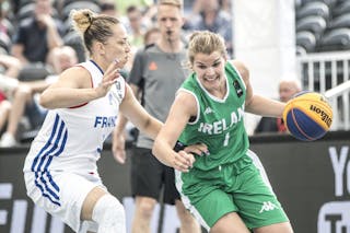 3 Perrine Le Leuch (FRA) - 7 Claire Rockall (IRL)