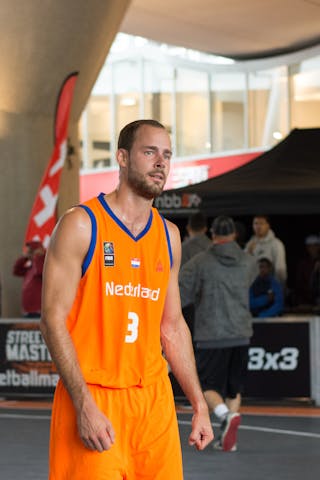 3 Jesper Jobse (NED) - Netherlands v Russia, 2016 FIBA 3x3 European Championships Qualifier Netherlands - Men, Pool, 1 July 2016