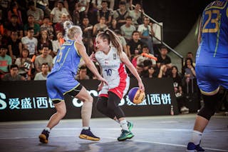10 Sára Krumpholcová (CZE) - Czech Republic v Ukraine, 2016 FIBA 3x3 World Championships - Women, Final, 15 October 2016