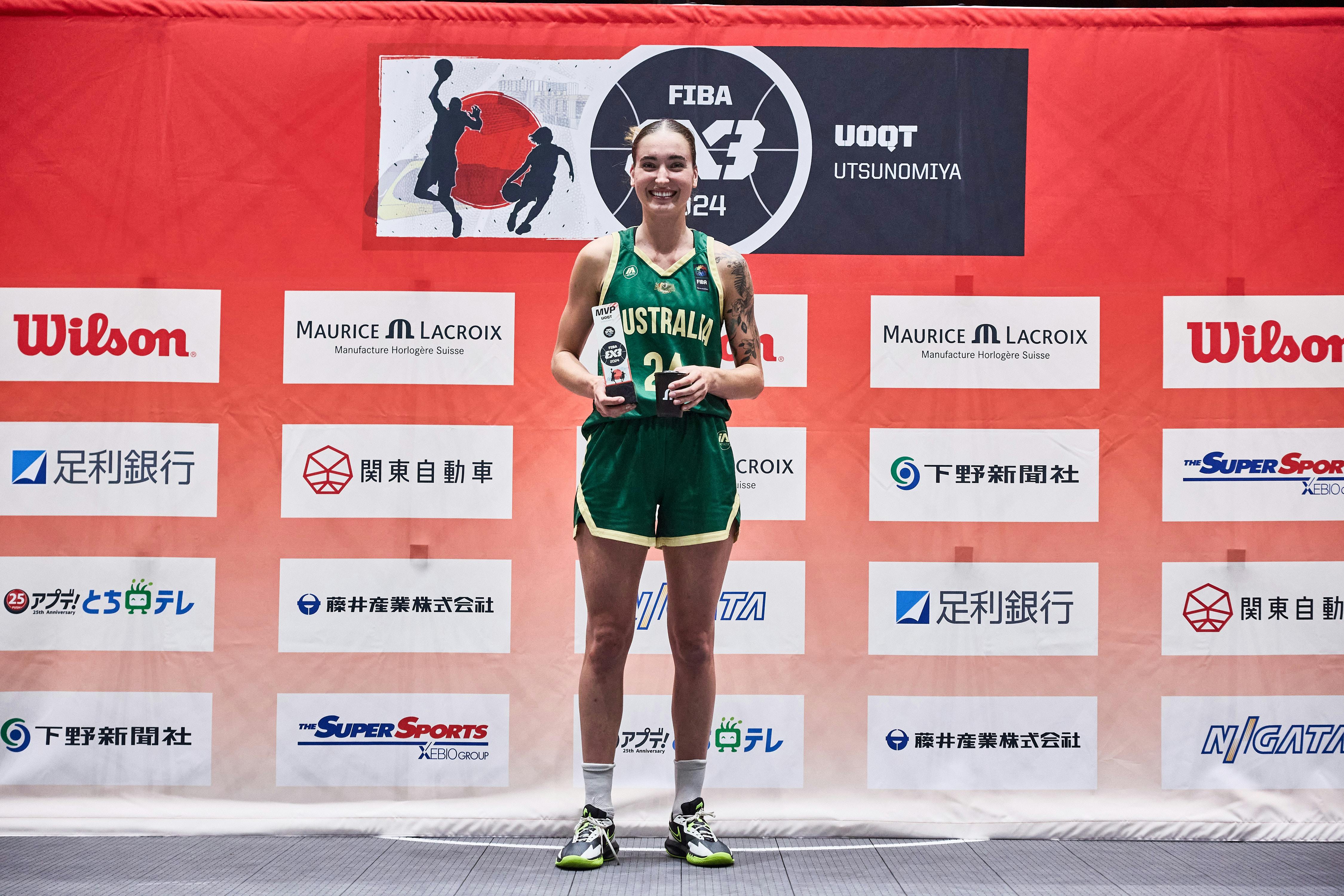 Anneli Maley named FIBA 3x3 Universality Olympic Qualifying Tournament