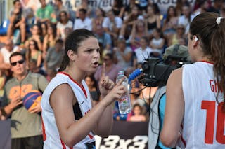 13 Laia Solé (ESP) - Spain v Czech Republic, 2016 FIBA 3x3 U18 European Championships - Women, Pool, 10 September 2016