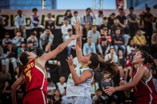 7 Fan Yang (CHN) - Cook Islands v China, 2016 FIBA 3x3 World Championships - Women, Pool, 12 October 2016