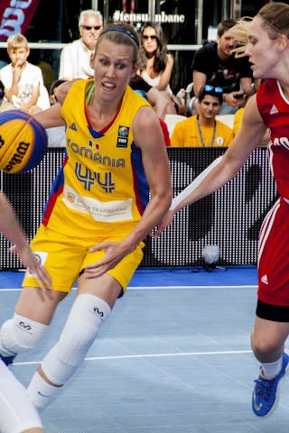 44 Gabriela Marginean (ROU) - Romania v Belarus, 2016 FIBA 3x3 European Championships Qualifiers Andorra - Women, Last 8, 26 June 2016