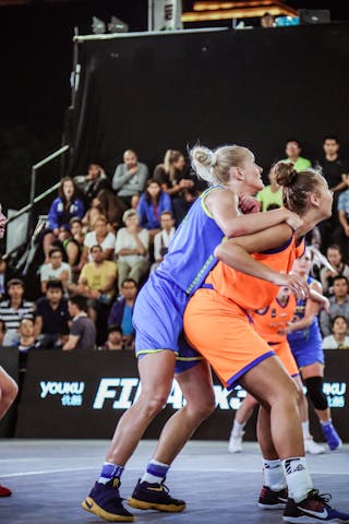 Netherlands v Ukraine, 2016 FIBA 3x3 World Championships - Women, Pool, 12 October 2016