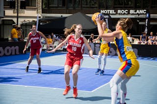 12 Anca Sipos (ROU) - Romania v Belarus, 2016 FIBA 3x3 European Championships Qualifiers Andorra - Women, Last 8, 26 June 2016