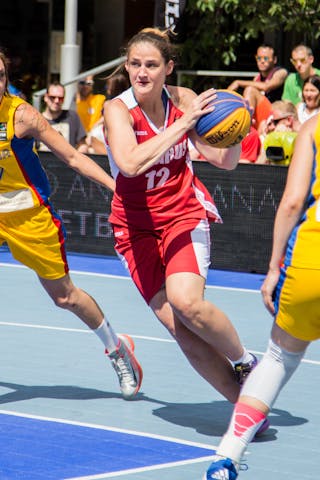 12 виктория панкова (ROU) - Romania v Belarus, 2016 FIBA 3x3 European Championships Qualifiers Andorra - Women, Last 8, 26 June 2016