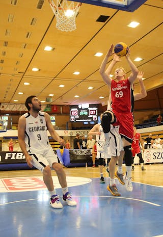 69 Vojta Rudický (CZE) - Georgia v Czech Republic, 2016 FIBA 3x3 U18 European Championships Qualifiers Hungary - Men, Semi final, 17 July 2016
