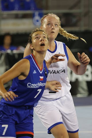 7 Anna Paťorková (CZE) - Fiba U18 Europe Cup Qualifier Bari Game 16: Slovakia vs Czech Republic 13-16