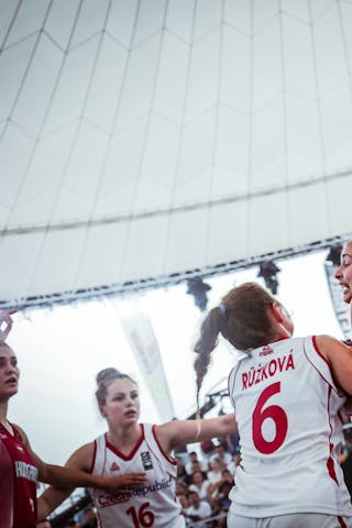 15 Júlia Balogh (HUN) - 16 Alžběta Levínská (CZE) - 6 Simona Růžková (CZE)