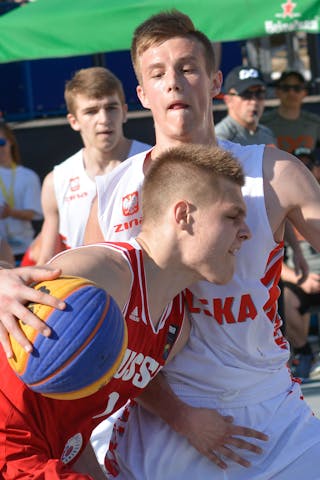 Poland v Russia, 2015 FIBA 3x3 U18 World Championships - Men, Pool, 5 June 2015